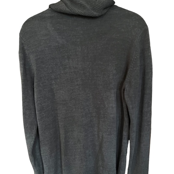 Carolyn Taylor, Grey Embellished Long Sleeve Sweater With Matching Scarf 🧣 - Picture 3 of 7